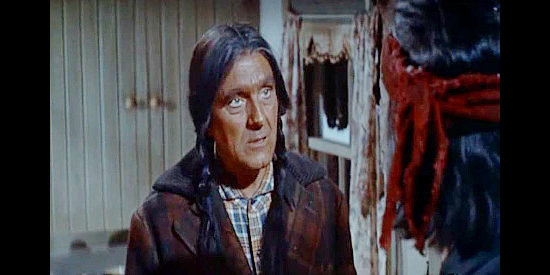 Morris Ankrum as Dawson, a Cherokee trying to convince Massai that it's possible to live in peace with the whites in Apache (1954)