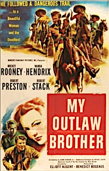 My Outlaw Brother (1951) poster
