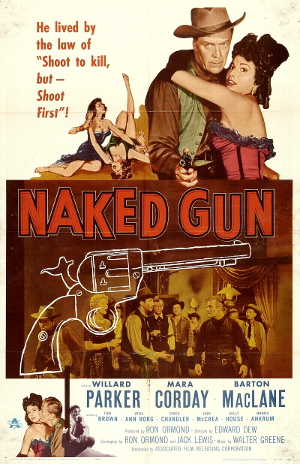 Naked Gun (1956) poster