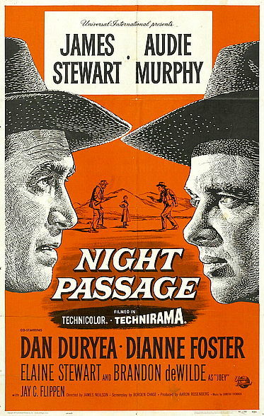 Night Passage (1957) poster