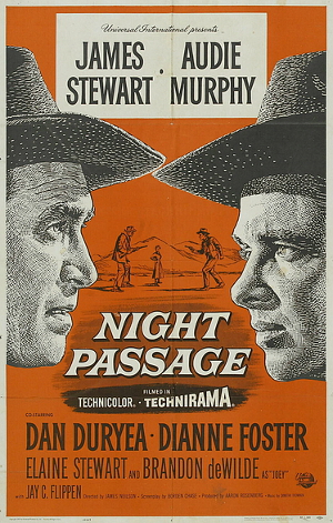 Night Passage (1957) poster