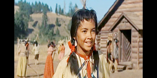 Orlando Rodriguez as Malachi, a young Indian boy who's made a friend of Dr. Holden in Pillars of the Sky (1956)