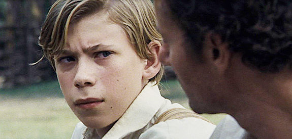 Owen Teague as Samuel Riley, Seamus's son in Echoes of War (2016)
