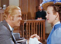 Dan Duryea as Al Jennings and Gale Storm as Margo St. Claire in Al Jennings of Oklahoma (1951)