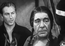 Lex Barker as Kent McIntire and Lon Chaney Jr. as Chief Pontiac in Battles of Chief Pontiac (1952)