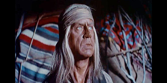 Paul Guilfoyle as Santos, Nalinle's oft-drunk father, who betrays Massai in Apache (1954)