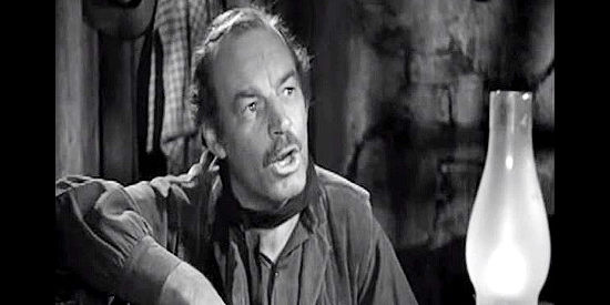 Ray Tela as Deputy Lou Gray, one of Len Merrick's two men on the trip to Santa Loma in Along the Great Divide (1951)