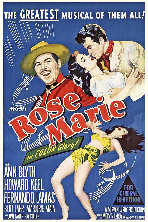 Rose Marie (1954) poster
