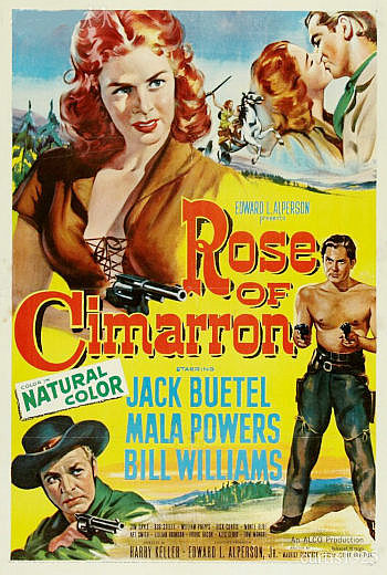 Rose of Cimarron (1952) poster