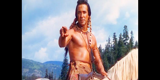 Ricardo Montalban as Ironshirt, a Blackfoot leader determined to chase whites out of the area in Across the Wide Missouri (1951)