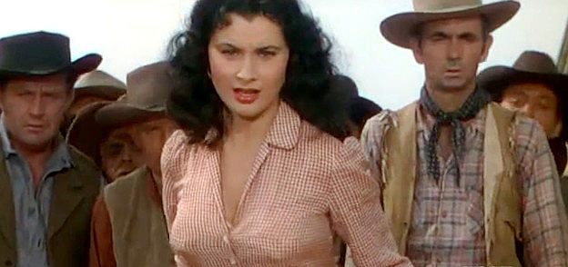 Ruth Hampton as Maria Durling, the woman Jimmy Johnson falls for in Law and Order (1953)