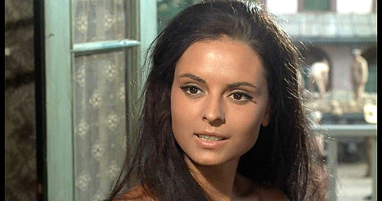 Soledad Miranda as Joe's whore in 100 Rifles (1969)