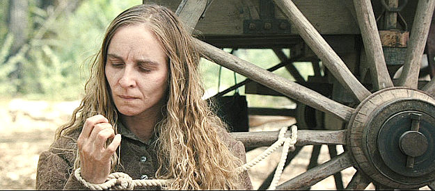 Sonja Richter as Gro Svendsen, one of the woman being taken back East in The Homesman (2014)