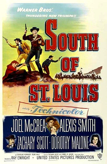 South of St. Louis (1949) poster