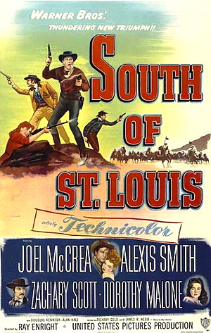 South of St. Louis (1949) poster