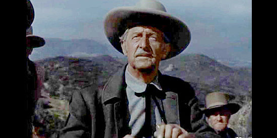 Stanley Andrews as Marshal Slattery, on the trail of Al and Frank Jennings in Al Jennings of Oklahoma (1951)