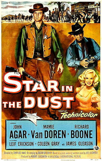 Star in the Dust (1956) poster