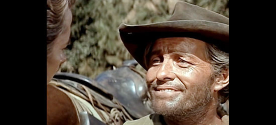 Strother Martin as Ben Stocker, the man eager to trade away daughter Rosalie in The Wild and the Innocent (1959)