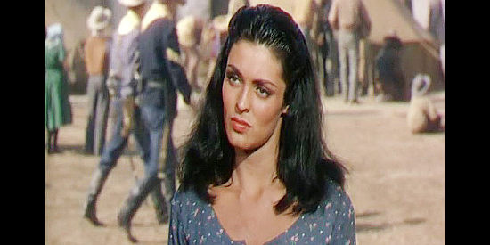 Suzan Ball as Avis, the lovely and headstrong Seminole girl determined to find a way to a more luxurious life in War Arrow (1953)