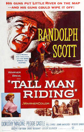 Tall Man Riding (1955) poster