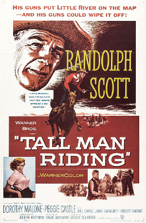 Tall Man Riding (1955) poster