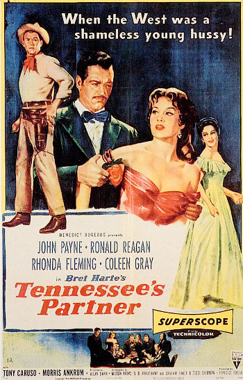 Tennessee's Partner (1955) poster