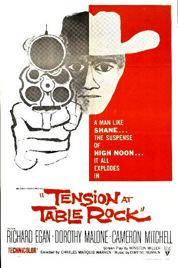 Tension at Table Rock (1956) poster