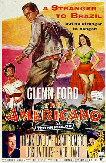 The Americano (1955) poster
