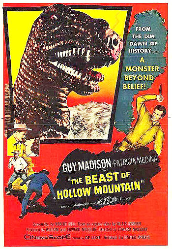 The Beast of Hollow Mountain (1956) poster