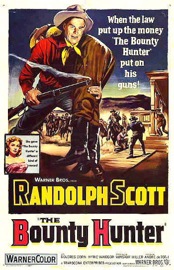 The Bounty Hunter (1954) poster
