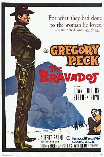 The Bravados (1958) poster