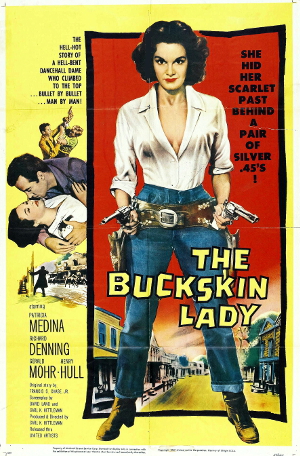 The Buckskin Lady (1957) poster