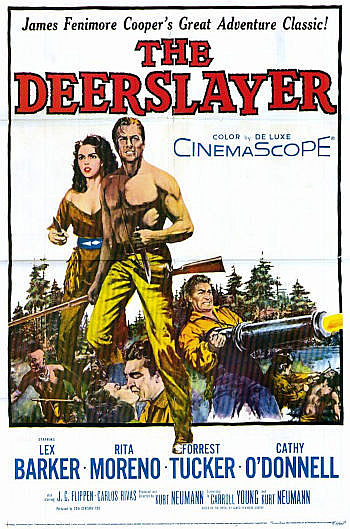 The Deerslayer (1957) poster
