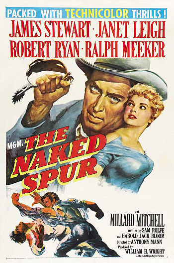 The Naked Spur (1953) poster