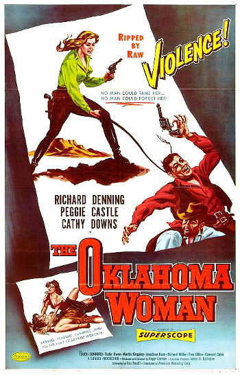 The Oklahoma Woman (1956) poster