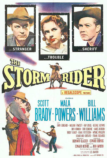 The Storm Rider (1957) poster