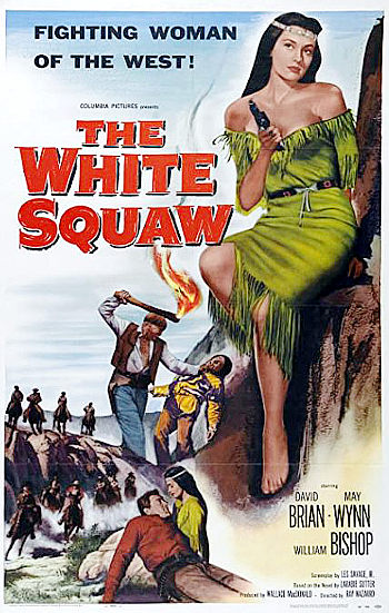 The White Squaw (1956) poster