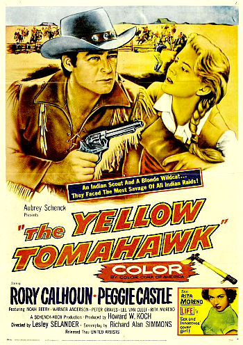 The Yellow Tomahawk (1952) poster