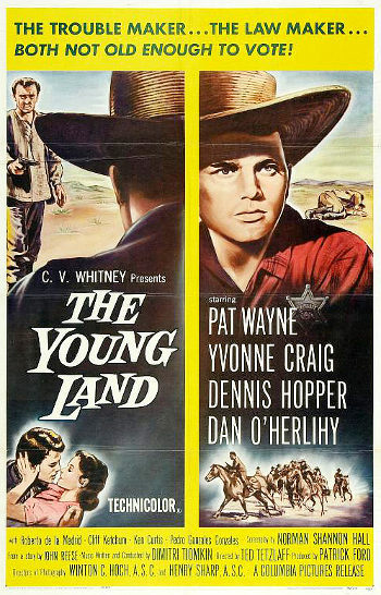 The Young Land (1959) poster