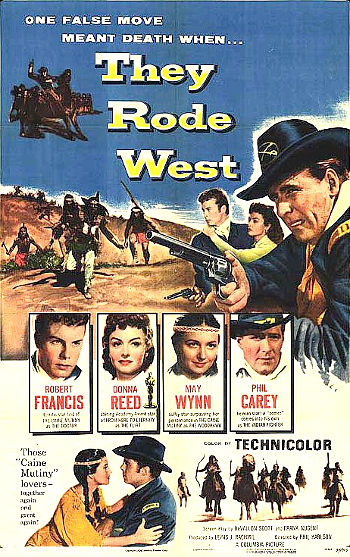 They Rode West (1954) poster