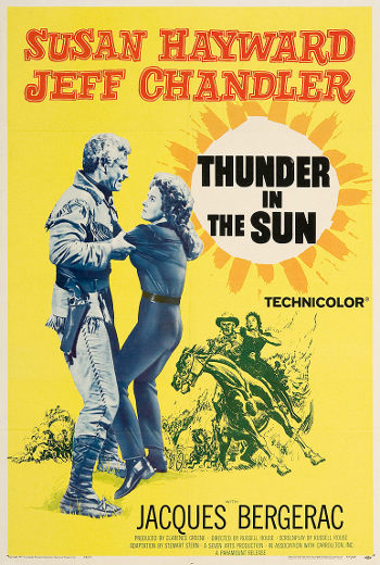 Thunder in the Sun (1959) poster