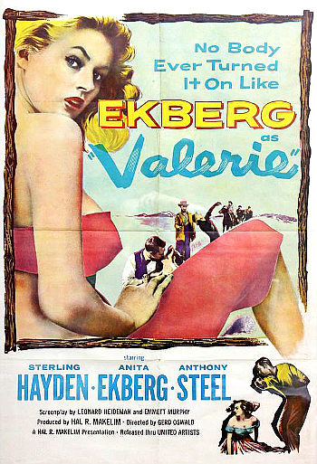 Valerie (1957) poster
