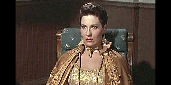 Valerie French as Fern Martin, the wife who's grown to hate her controlling husband in The Hard Man (1957)