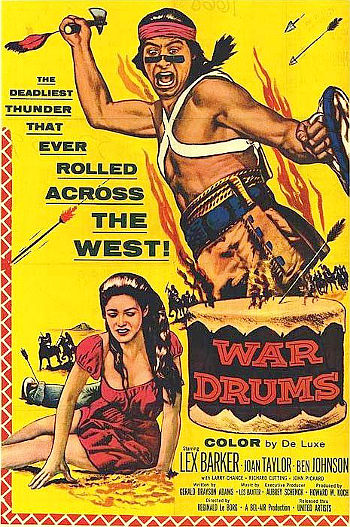 War Drums (1957) poster