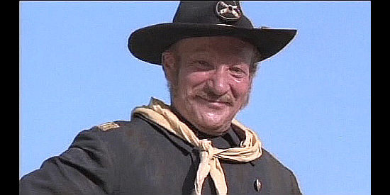 Alfredo Rizzo as U.S. Cavalry Captain in Acquasanta Joe (1971)