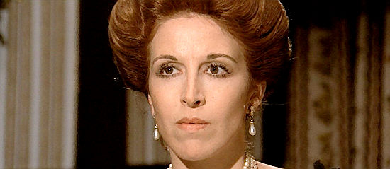 Anna Maria Gherardi as David Saxon’s wife in The Grand Duel (1972)