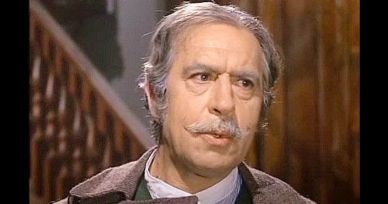 Antonio Casas as Barnes, the automobile owner who befriends brothers Ted and Monty in Alive or Preferably Dead (1969)