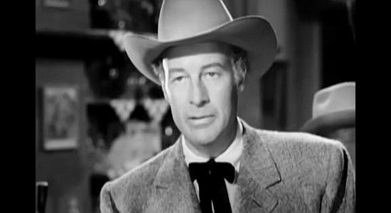Bill Elliott as Charles Alderson, determined to hang onto the cattle empire he built regardless the cost in Wyoming (1947)