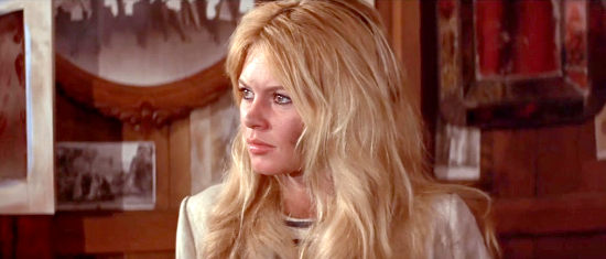 Brigitte Bardot as Maria II, on the run from the law and finding a new friend in Viva Maria! (1965)