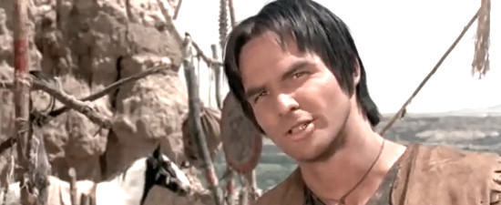 Burt Reynolds as Joe in Navajo Joe (1966)